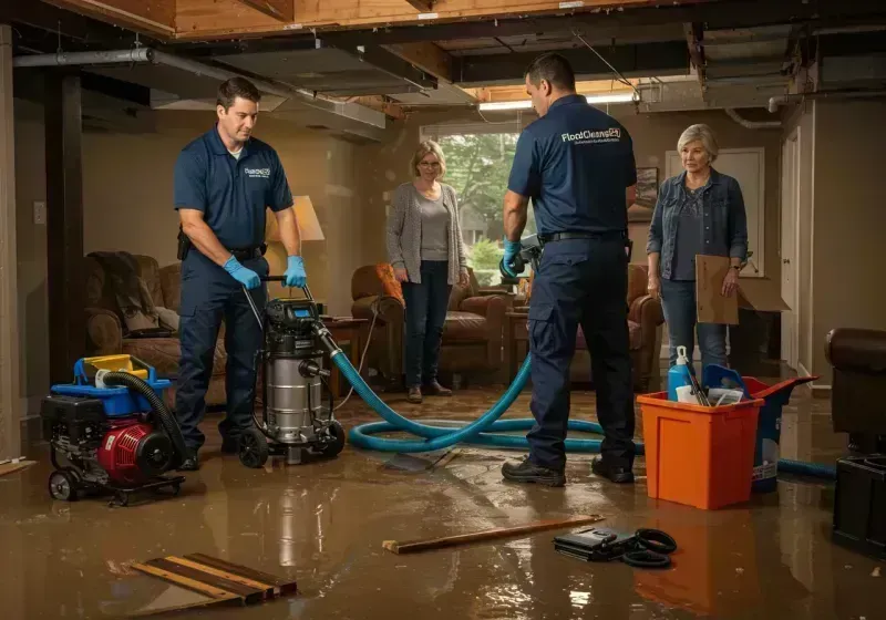 Basement Water Extraction and Removal Techniques process in Roanoke, AL