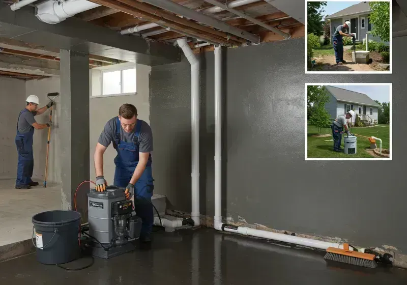 Basement Waterproofing and Flood Prevention process in Roanoke, AL